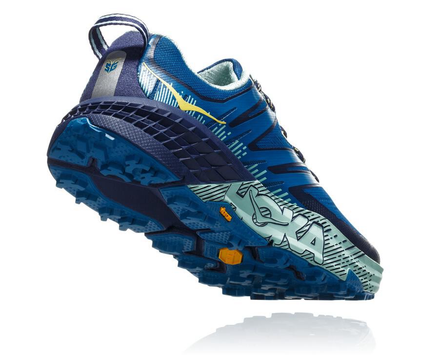 Hoka One One Spor Ayakkabı Kadın Mavi - Speedgoat 3 - LU1647205